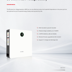 Alternative view of Pin lưu trữ áp thấp SAJ - B3-5.0-LV