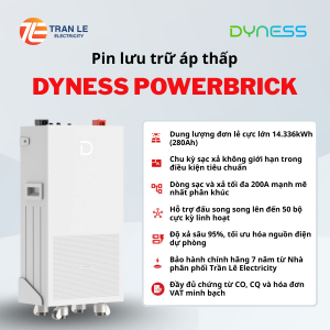 Pin Lưu Trữ Dyness PowerBrick LiFePO4
