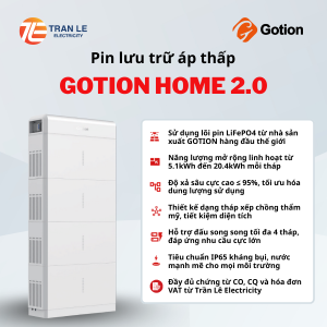 Pin Lưu Trữ GOTION Home 2.0 - (5.1 - 20.4) kWh