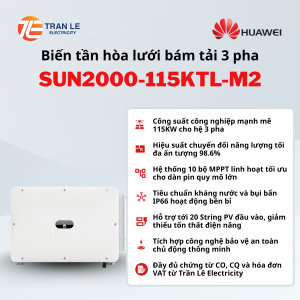 Biến Tần Hòa Lưới Huawei 115kW