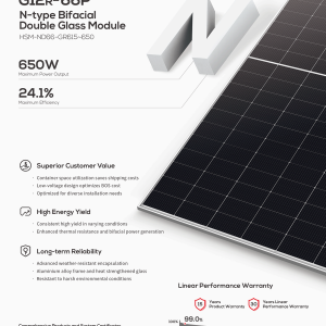 Alternative view of Tấm Pin NLMT TCL 620Wp - TOPCon - HSM-GRA-NM620
