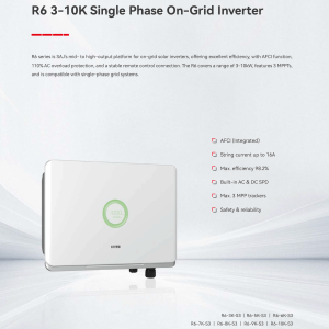 SAJ R6 Grid-Tied Inverter 3–10kW