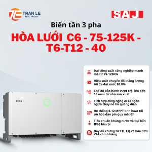 Biến Tần Hòa Lưới SAJ C6 75-125kW