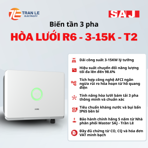 Biến Tần Hòa Lưới SAJ R6 3-15kW