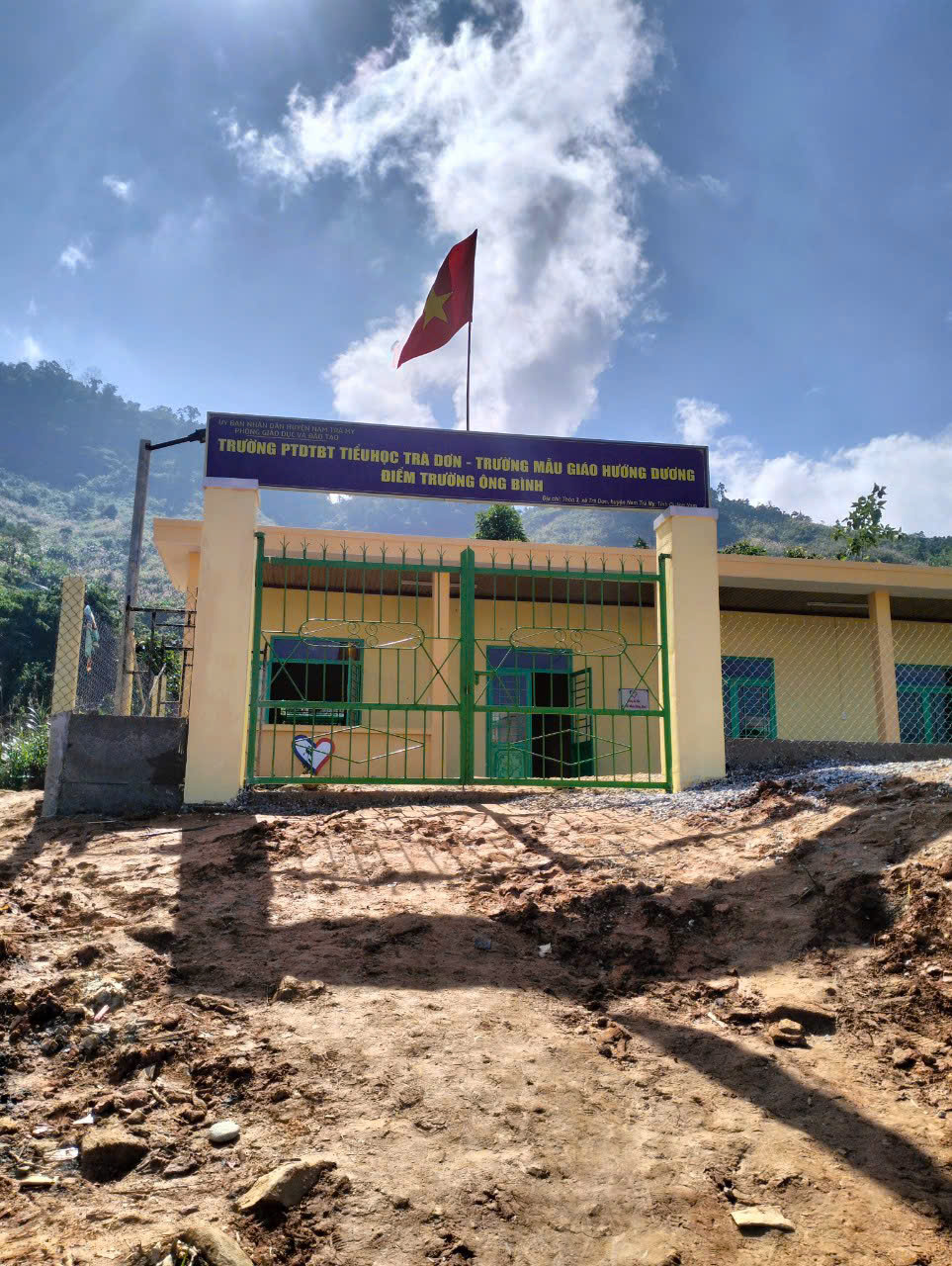 Dự Án Cộng Đồng Tại Điểm Trường Ông Bình – Nam Trà My – Quảng Nam