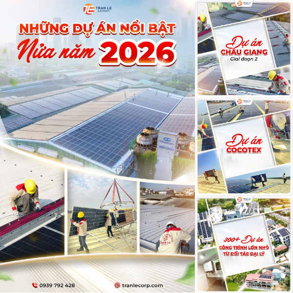 Tran Le Electricity Triển Khai Hơn 300 Dự Án Điện Mặt Trời Trong Nửa Đầu Năm 2026