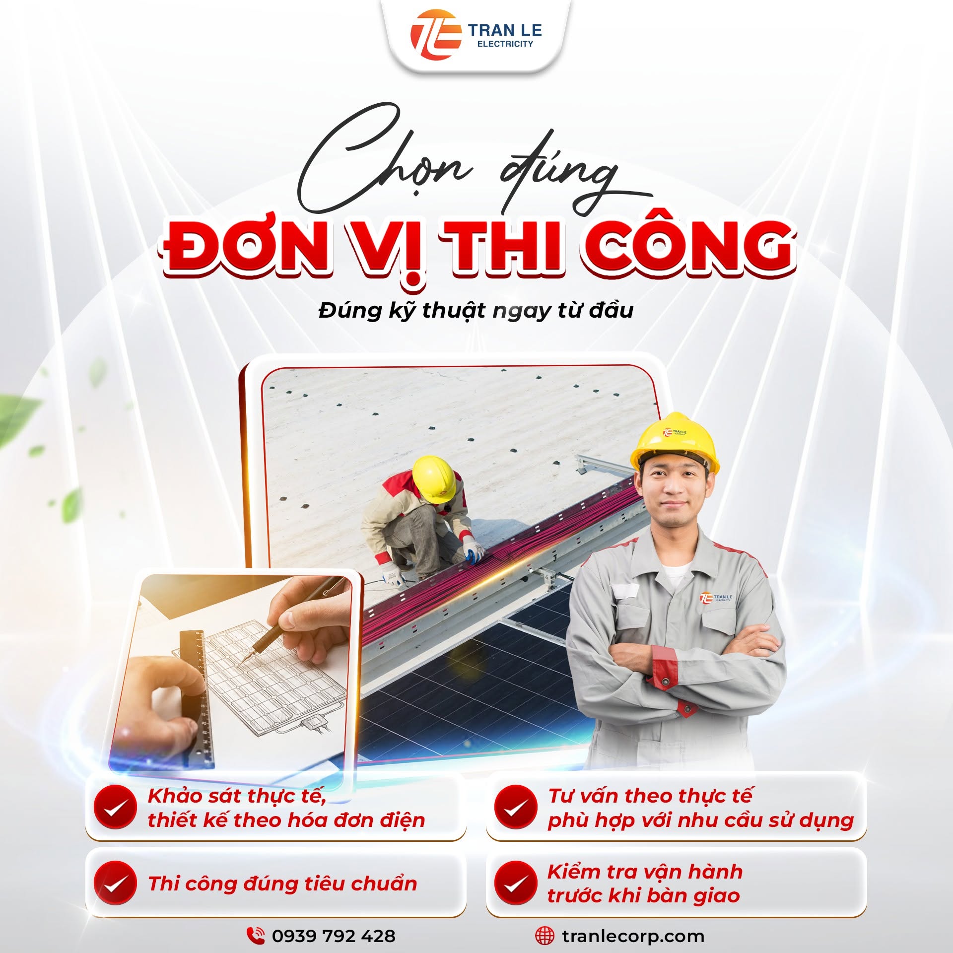 Đội kỹ thuật khảo sát & thi công